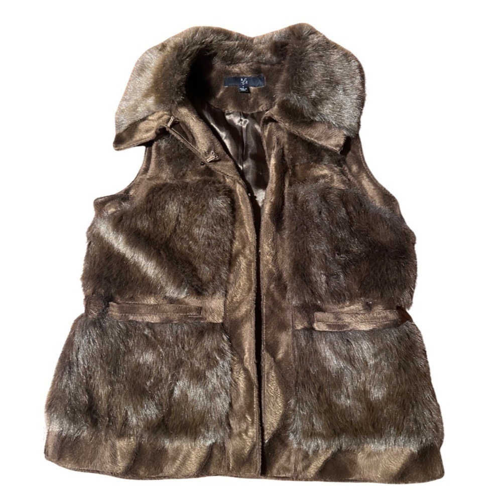 RLZ Faux Fur Vest Small